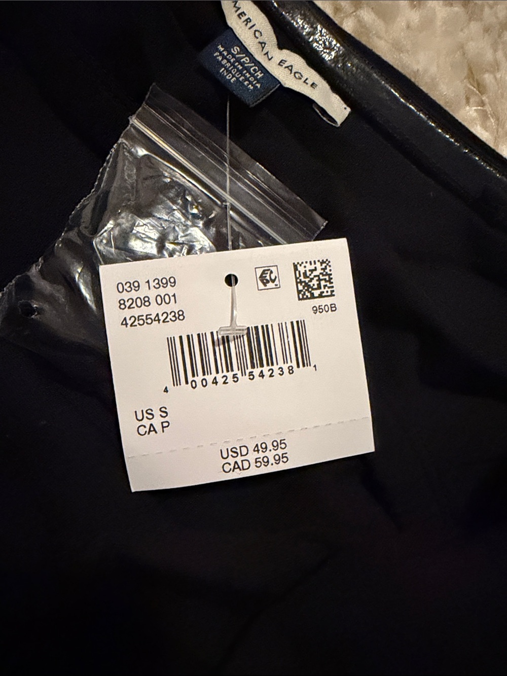 American Eagle Outfitters Strapless Black Dress - Picture 2 of 2